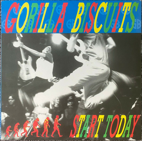 Gorilla Biscuits – Start Today (1989, Purple, Embossed Cover 