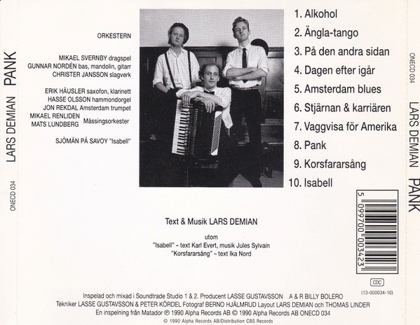 ladda ner album Lars Demian - Pank