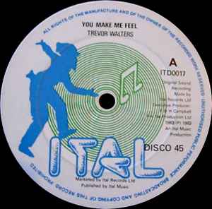Trevor Walters - You Make Me Feel album cover