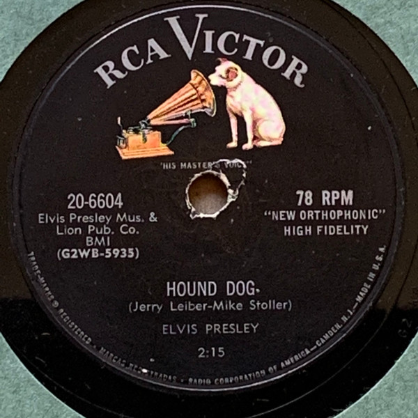 Elvis Presley – Hound Dog / Don't Be Cruel (1956, Hollywood