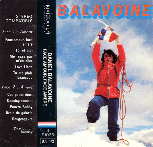 CD ALBUM DANIEL BALAVOINE FACE AMOUR FACE AMERE 10 TITRES 1979 BARCLAY 
