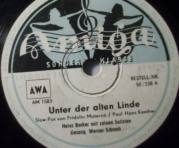 baixar álbum Heinz Becker Mit Seinen Solisten - Unter Der Alten Linde Madonna