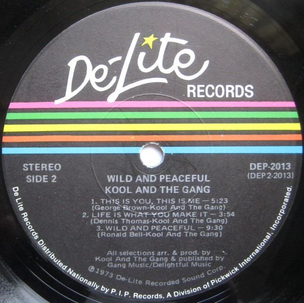 Kool & The Gang = クール & ギャング – Wild And Peaceful = ワイルド 