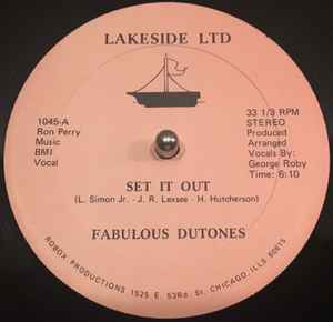 Fabulous Dutones – Set It Out (1983, Vinyl) - Discogs