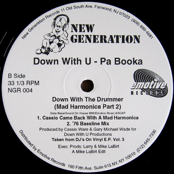 descargar álbum Down With U Pa Booka - Down With The Drummer Mad Harmonica Pt 2