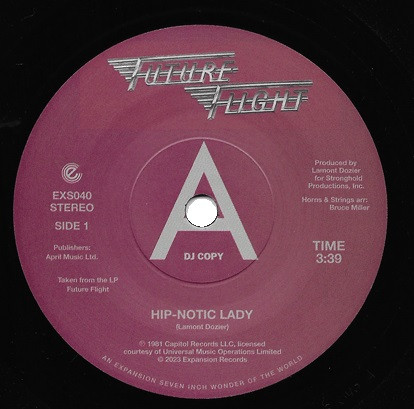 Future Flight – Dues / Hip-Notic Lady (1981, Vinyl) - Discogs
