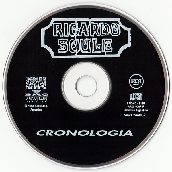 ladda ner album Ricardo Soulé - Cronologia