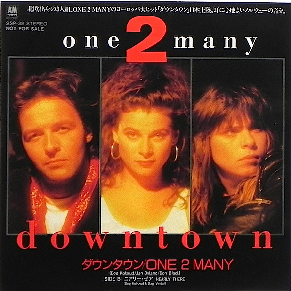 One 2 Many – Downtown (1988, Vinyl) - Discogs