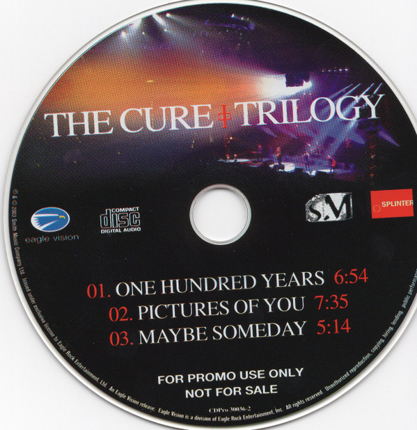 last ned album The Cure - Trilogy 3 Track Audio Sampler From The Forthcoming DVD