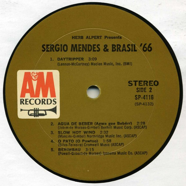 Herb Alpert & The Tijuana Brass and Sérgio Mendes & Brasil '66 – From  Mexico To Brasil (Vinyl) - Discogs