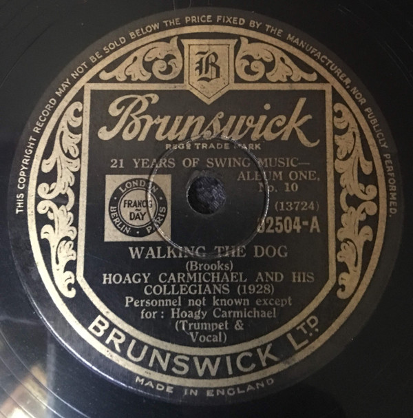 baixar álbum Hoagy Carmichael And His Collegians Barbecue Joe And His Hot Dogs - Walking The Dog Shake That Thing