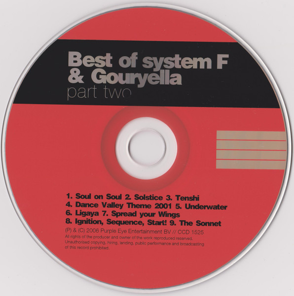 System F & Gouryella - Best Of System F & Gouryella (Part Two