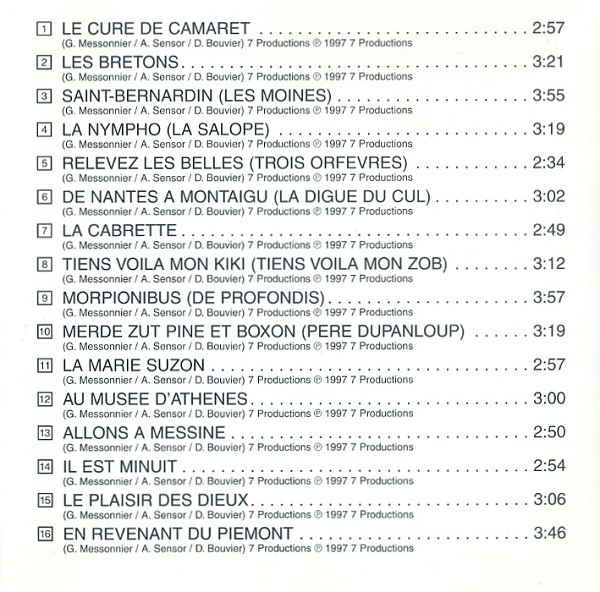 descargar álbum Gérard Mainville, Son Orchestre et Ses Choeurs - Chansons Paillardes