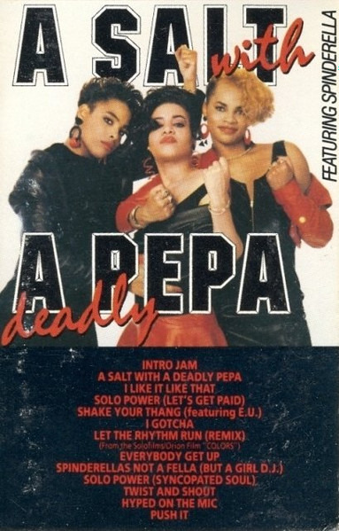 Salt 'N' Pepa – A Salt With A Deadly Pepa (1988, Cassette) - Discogs