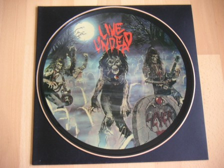 Slayer – Live Undead (1985, Rainbo Pressing , Vinyl) - Discogs