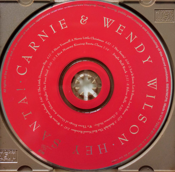 last ned album Carnie & Wendy Wilson - Hey Santa