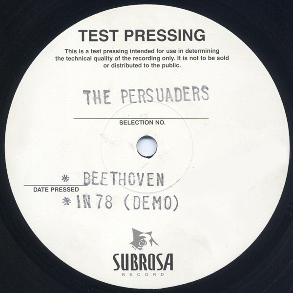lataa albumi The Persuaders - Beethoven In 78