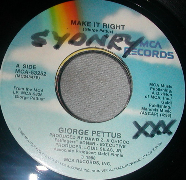 ladda ner album Giorge Pettus - Make It Right