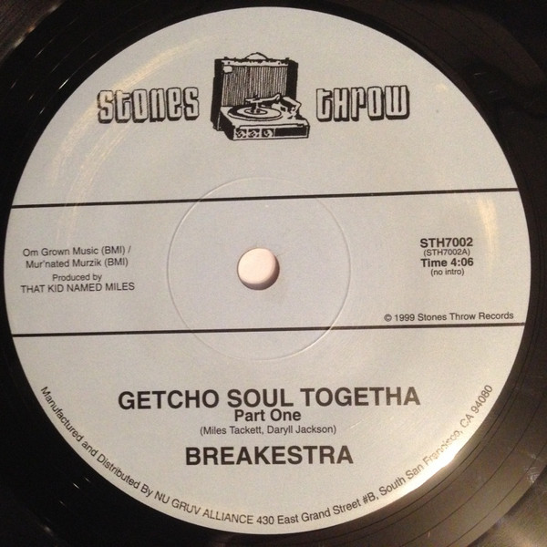 Breakestra – Getcho Soul Togetha (1999, Small Hole Pressing, Vinyl