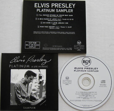 Elvis Presley – Platinum A Life In Music (1997, CD) - Discogs