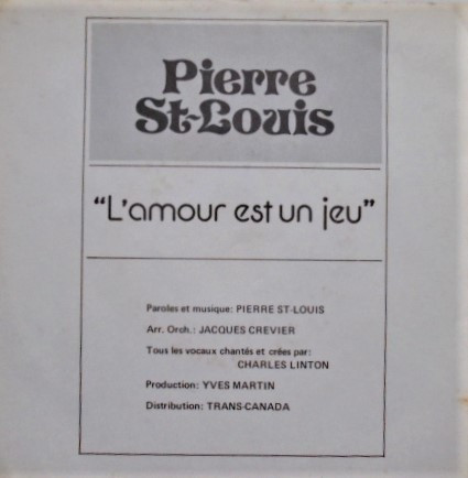 ladda ner album Pierre StLouis - Lamour Est Un Jeu