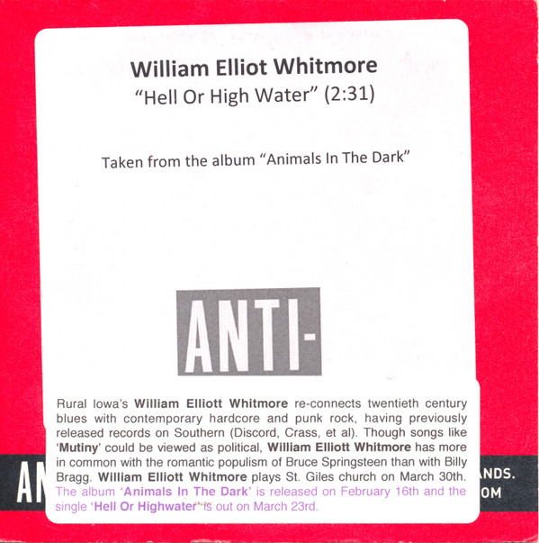 lataa albumi William Elliot Whitmore - Hell Or High Water