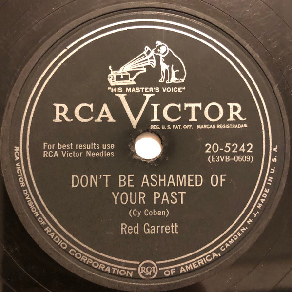 descargar álbum Red Garrett - Blame It On The Moonlight Dont Be Ashamed Of Your Past
