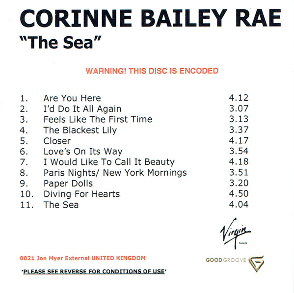 Corinne Bailey Rae - The Sea | Releases | Discogs