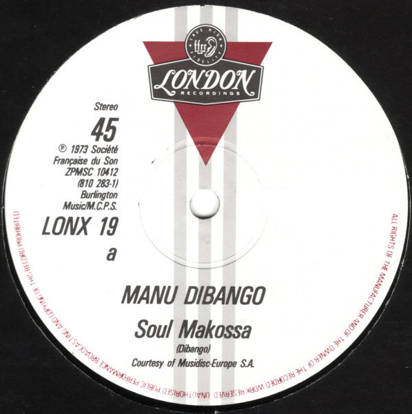 MANU DIBANGO Soul Makossa/Big Blow classic 12 Soul ファンク on