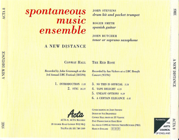 télécharger l'album Download Spontaneous Music Ensemble - A New Distance album