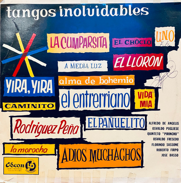 lataa albumi Various - Tangos Inolvidables