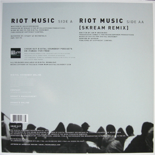 last ned album Donae'o - Riot Music Remixes
