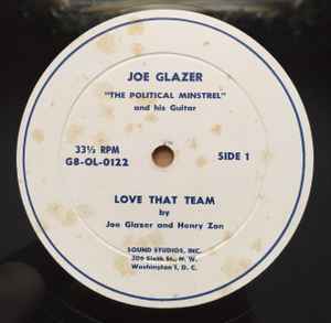 Joe Glazer - "The Political Minstrel" And His Guitar album cover