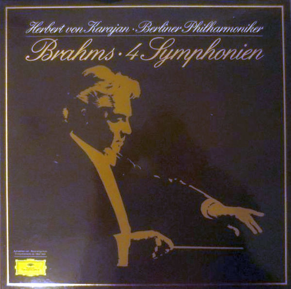 Brahms Karajan Symphonie Nr. 4 Used Vinyl LP VG+\VG+ - Slow Turnin