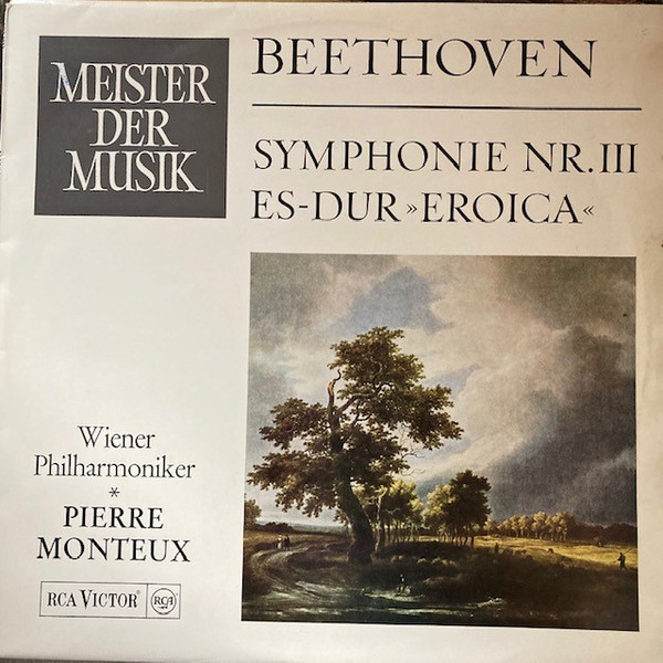 ladda ner album Beethoven, Pierre Monteux, Wiener Philharmoniker - Symphonie Nr III ES DUR Eroica