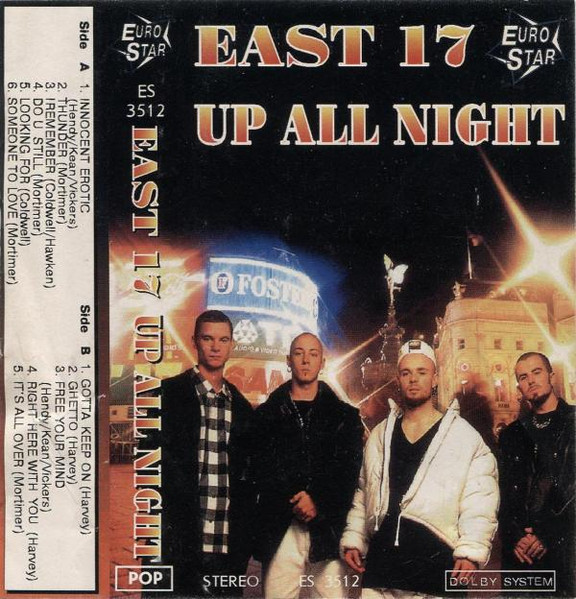 East 17 Up All Night Cassette Discogs