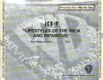 Cover of Lifestyles Of The Rich And Infamous, 1991, CD
