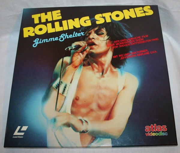 The Rolling Stones – Gimme Shelter (Laserdisc) - Discogs