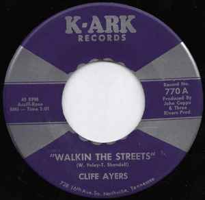 Cliff Ayers - Walkin The Streets album cover