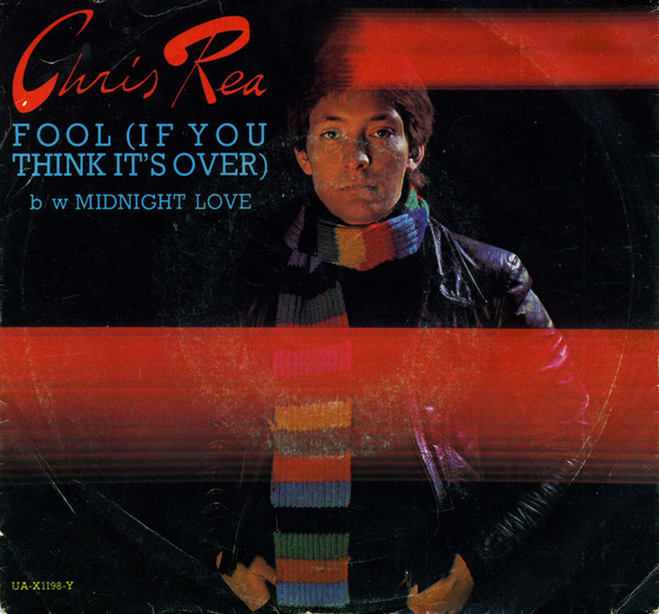  CHRIS REA 45 RPM Midnight Love / Fool (If You Think It's Over):  CDs & Vinyl