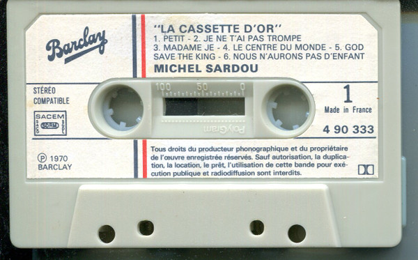Album herunterladen Michel Sardou - Le Disque DOr