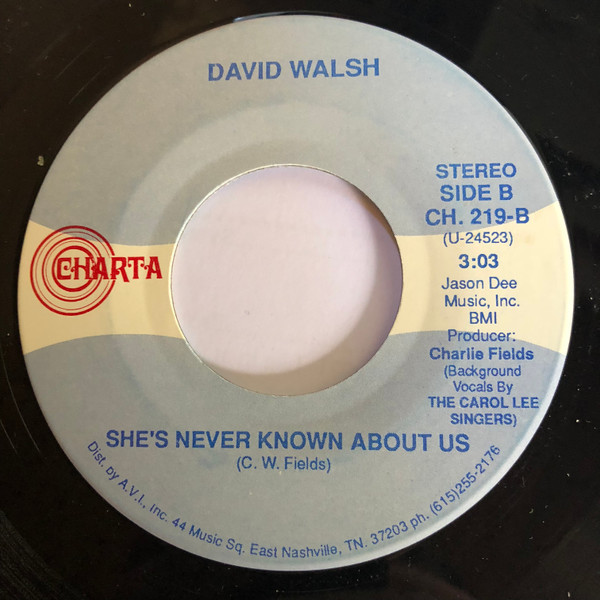 last ned album David Walsh - Were Standing On The Edge Of A Perfect Love Affair