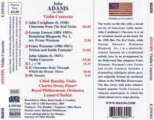John Adams - Violin Concerto - Red Violin 'Chaconne'