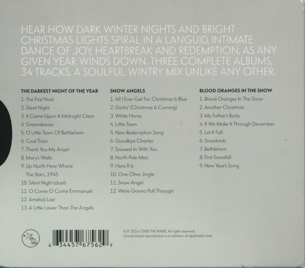 descargar álbum Over The Rhine - Holiday CD 3 Pack