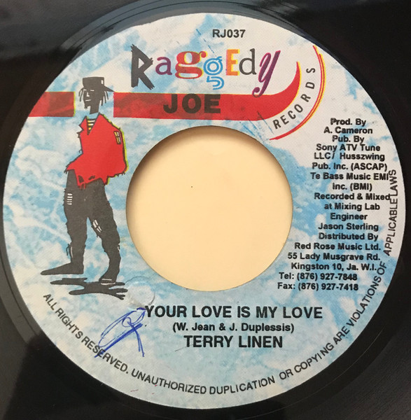 Terry Linen – Your Love Is My Love (1999, Vinyl) - Discogs