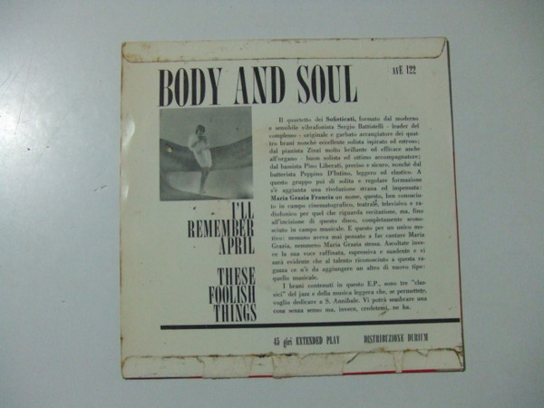 ladda ner album I Sofisticati - Body And Soul