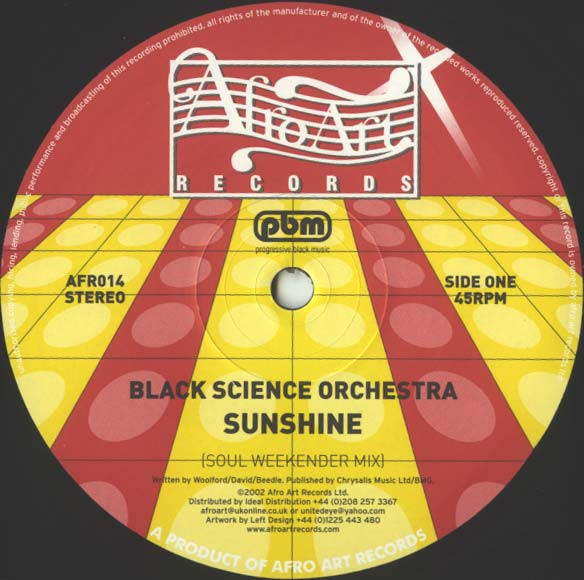 télécharger l'album Black Science Orchestra - Sunshine