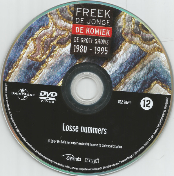 descargar álbum Freek de Jonge - De Komiek De Grote Shows 1980 1995