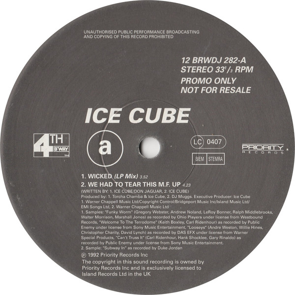 Album herunterladen Ice Cube - Wicked