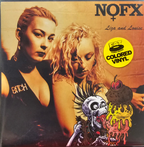 NOFX – Liza And Louise (1992, Pink Marbled, Vinyl) - Discogs
